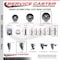Service Caster 5 Inch Semi Steel Wheel Swivel 34 Inch Threaded Stem Caster Service Caster SCC-TS20S514-SSS-34212 - alternate 4